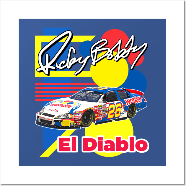 Ricky Bobby Car // Ricky Bobby El Diablo SHAKE AND BAKE Wall Art by darklordpug